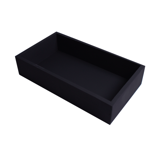 Ящики для сервировки 01KD0316 Ящик  Деревяшкино 250х140 черный