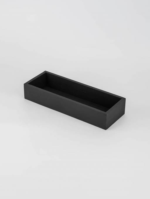 Подставки для салфеток 01KD1510 Лоток под приборы 270х100 Деревяшкино черный