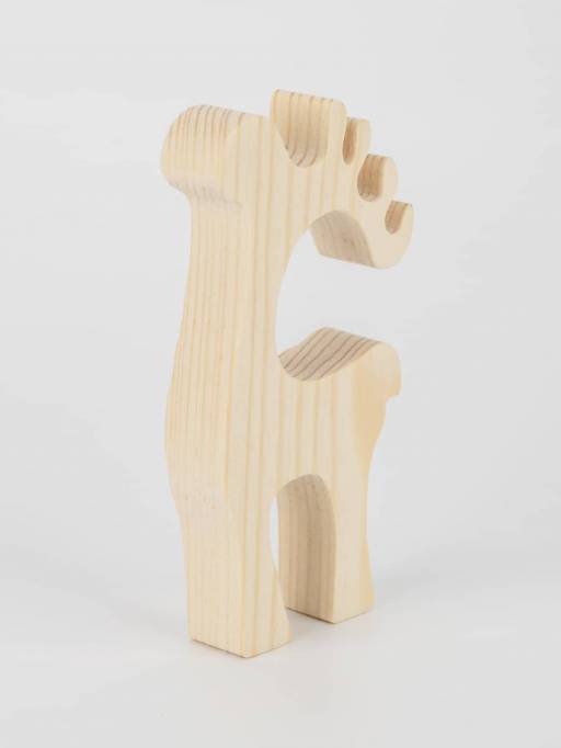 Заготовки для творчества 09FE5454 Заготовка Деревяшкино Лось малый упаковка 2 штуки