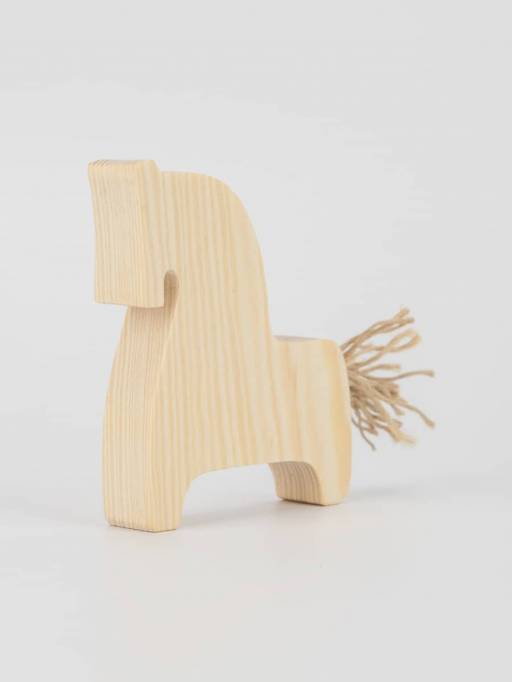 Заготовки для творчества 09FE5451 Заготовка Деревяшкино Лошадка с хвостиком 90