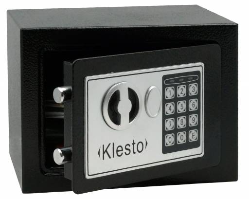 Сейфы, аптечки, ключницы 1000937 Сейф мебельный кодовый Klesto 170E 