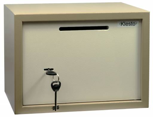 Сейфы, аптечки, ключницы 1000942 Сейф депозитный ключевой Klesto 25KD