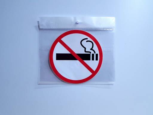 Наклейки информационные 10FC0107 Наклейка d150 Не курить